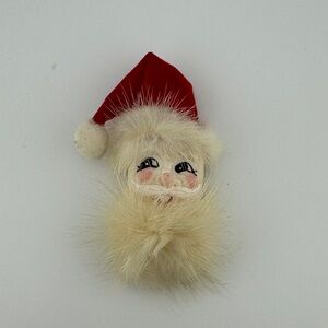 Vintage Santa Claus Brooch